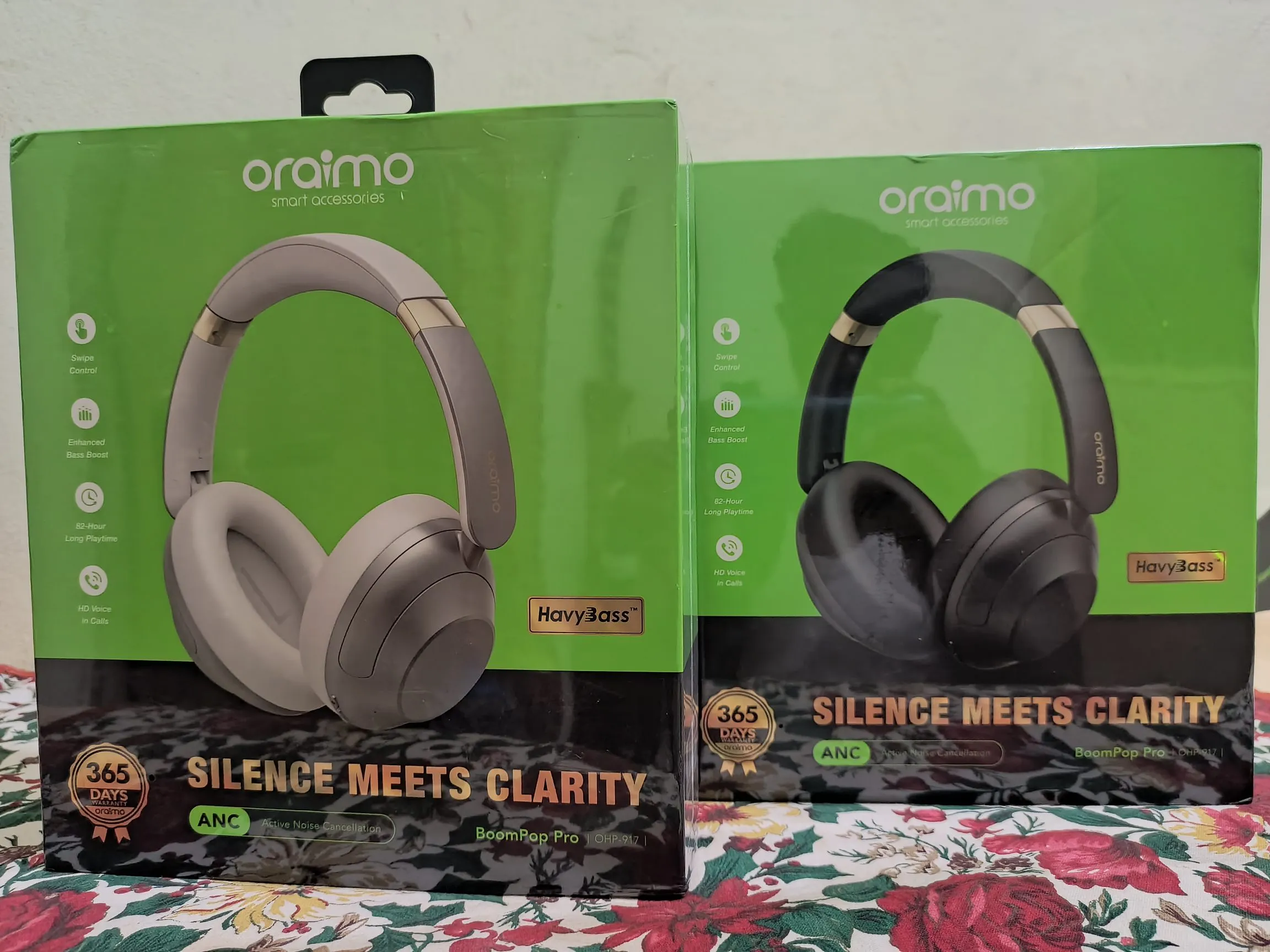 oraimo BoomPop Pro ANC Over-Ear Headphones 2