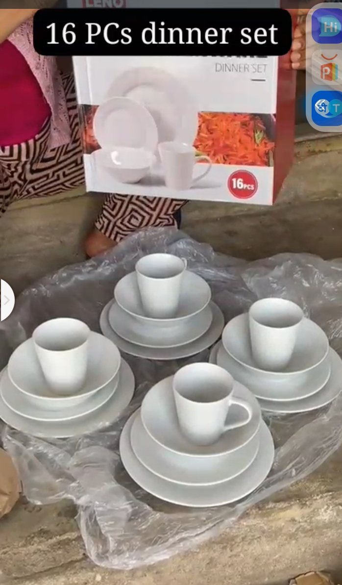 16 pieces dinner set