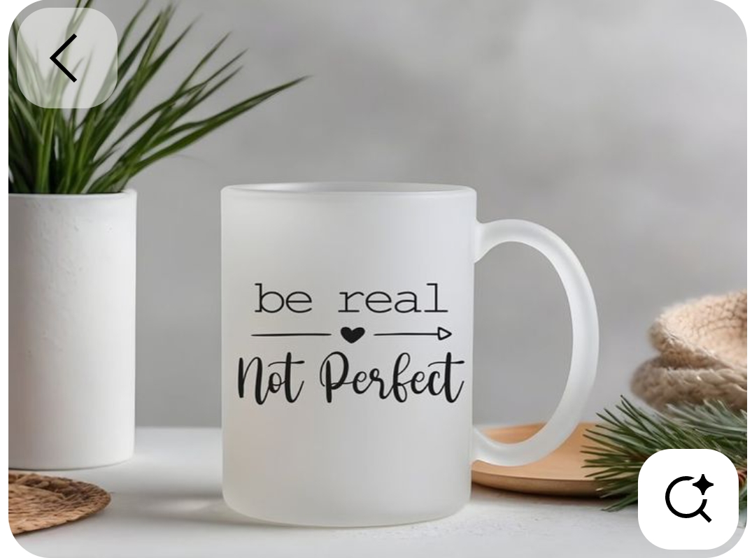 Customised Frosted mug 