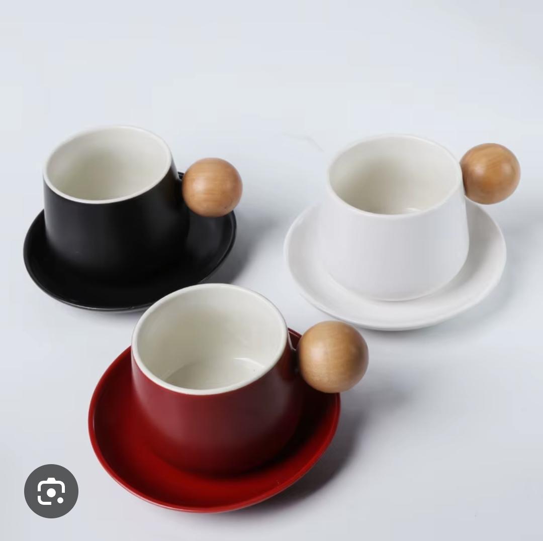 Tea Cup & Saucer Set (Plain)