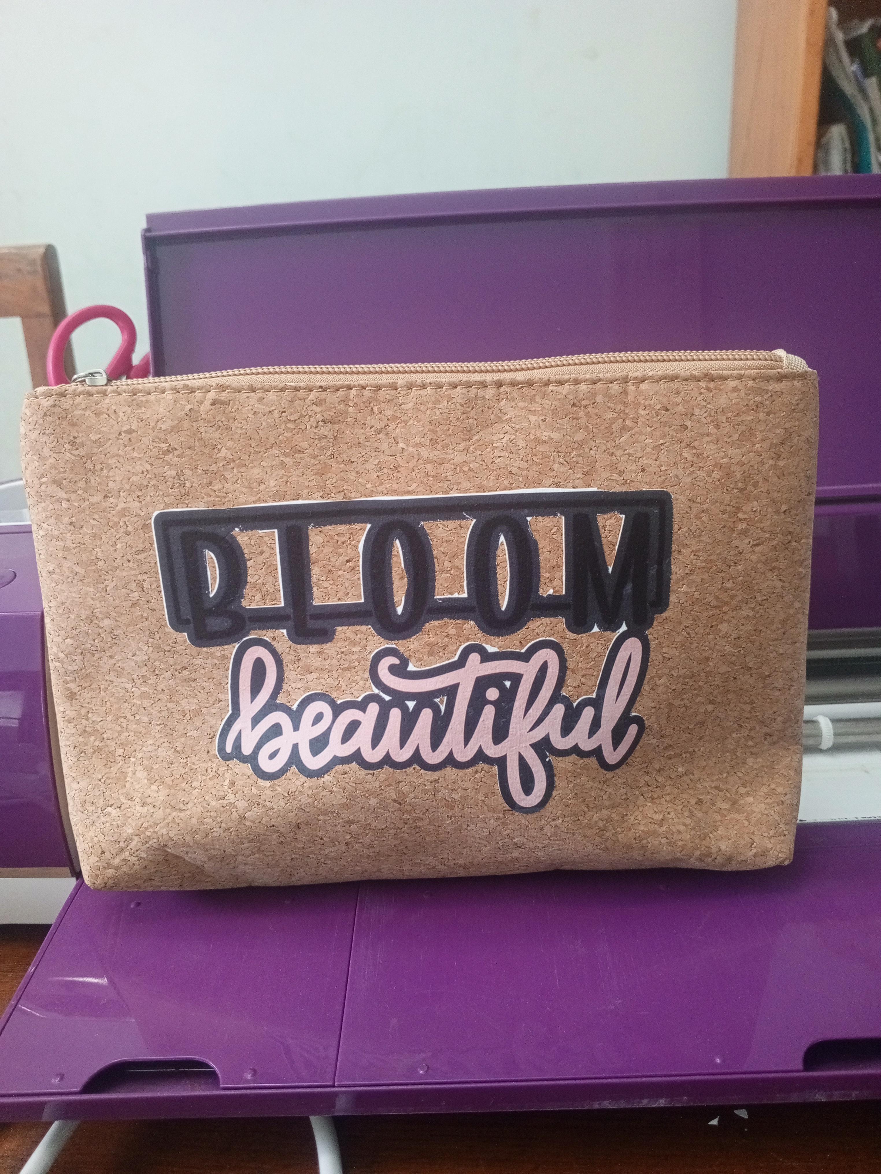 Cork Textured Pouch  2